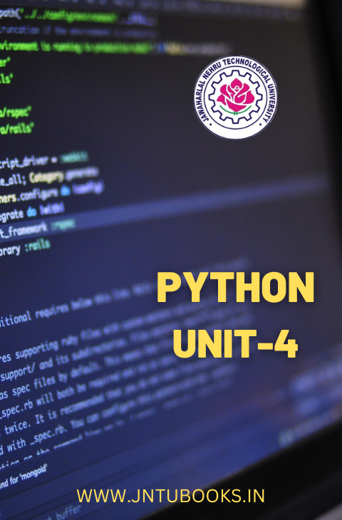 PYTHON UNIT-4